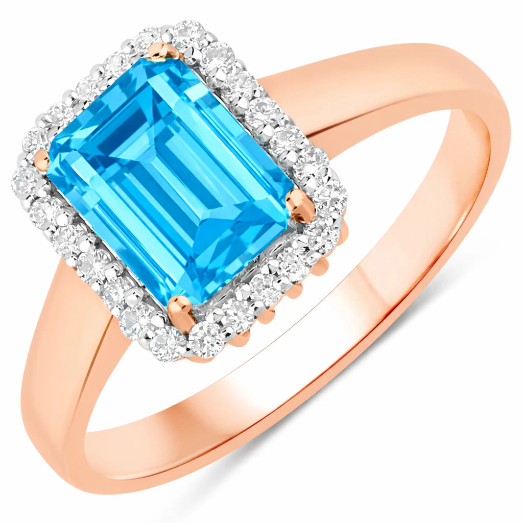 Heirloom Emerald Cut Diamond Accent Ring