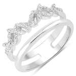 Butterfly Forever Ring in Natural Diamonds
