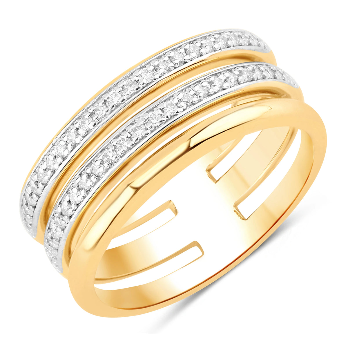 Statement Forever Ring in Natural Diamonds