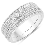 Delilah Statement Ring in Natural Diamonds