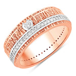 Delilah Statement Ring in Natural Diamonds