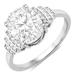 Spencer Oval with Diamond Accents Ring
