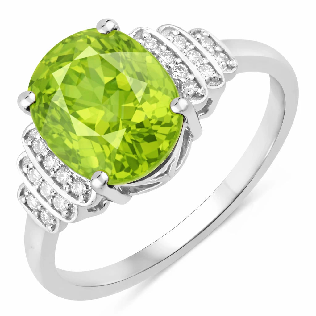 Spencer Oval with Diamond Accents Ring