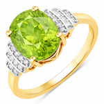 Spencer Oval with Diamond Accents Ring