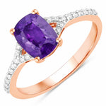Cordelia Cushion with Diamond Pavé Ring