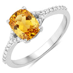 Cordelia Cushion with Diamond Pavé Ring