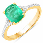 Cordelia Cushion with Diamond Pavé Ring