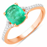 Cordelia Cushion with Diamond Pavé Ring