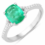Cordelia Cushion with Diamond Pavé Ring