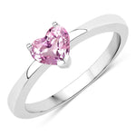 Heart Shaped Solitaire Ring