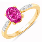 Timeless Modern Oval Cut Diamond Accent Ring