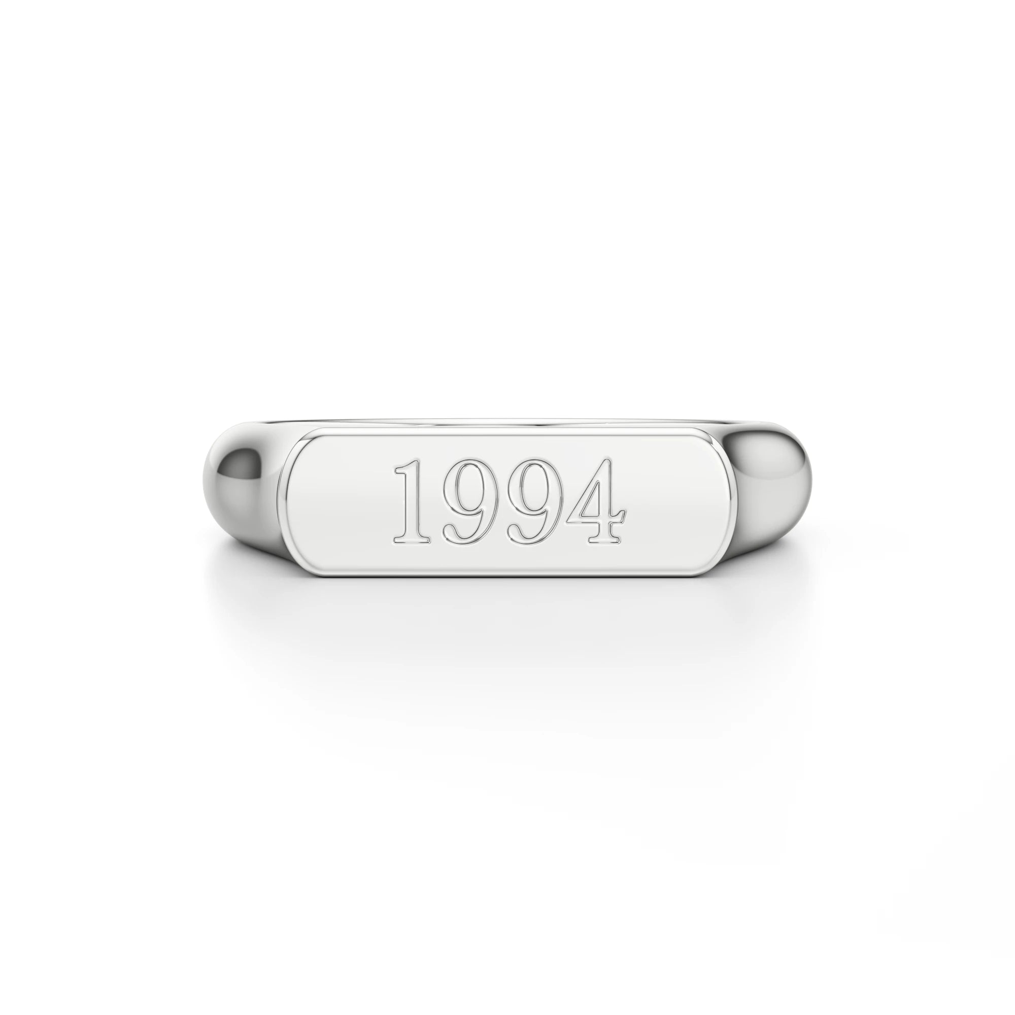 Dainty Year Signet Ring