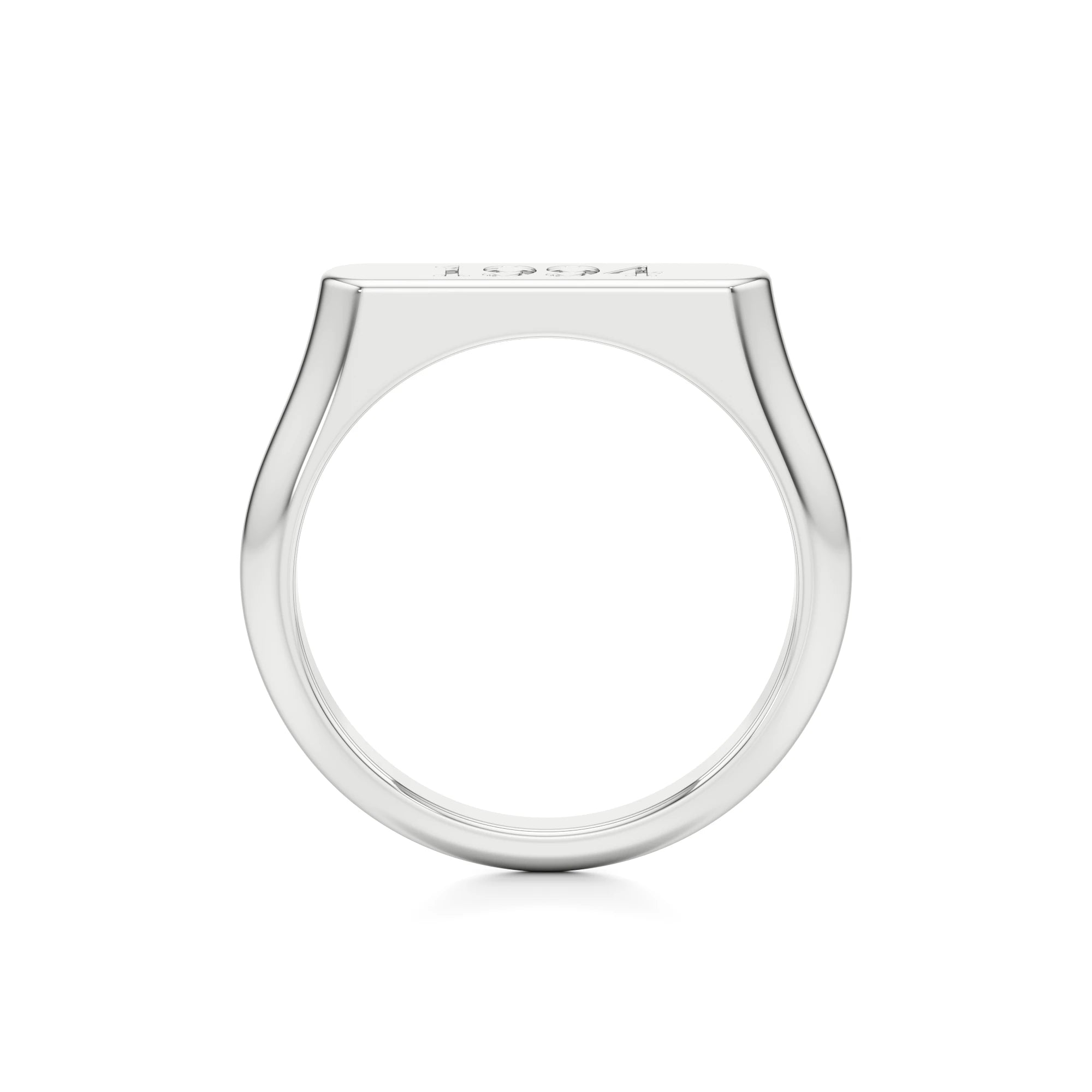 Dainty Year Signet Ring