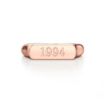 Dainty Year Signet Ring