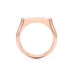 Dainty Year Signet Ring