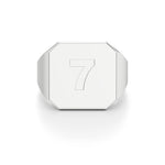 Lucky Number Signet Ring