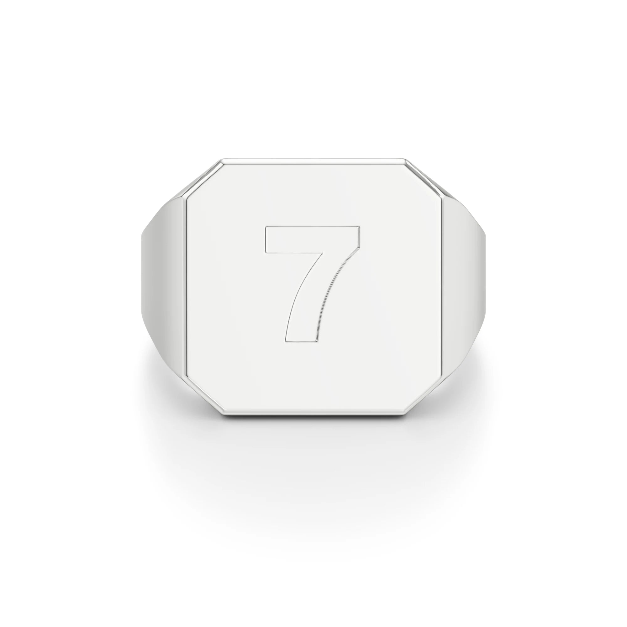 Lucky Number Signet Ring