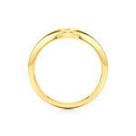 Dainty Letter Signet Ring