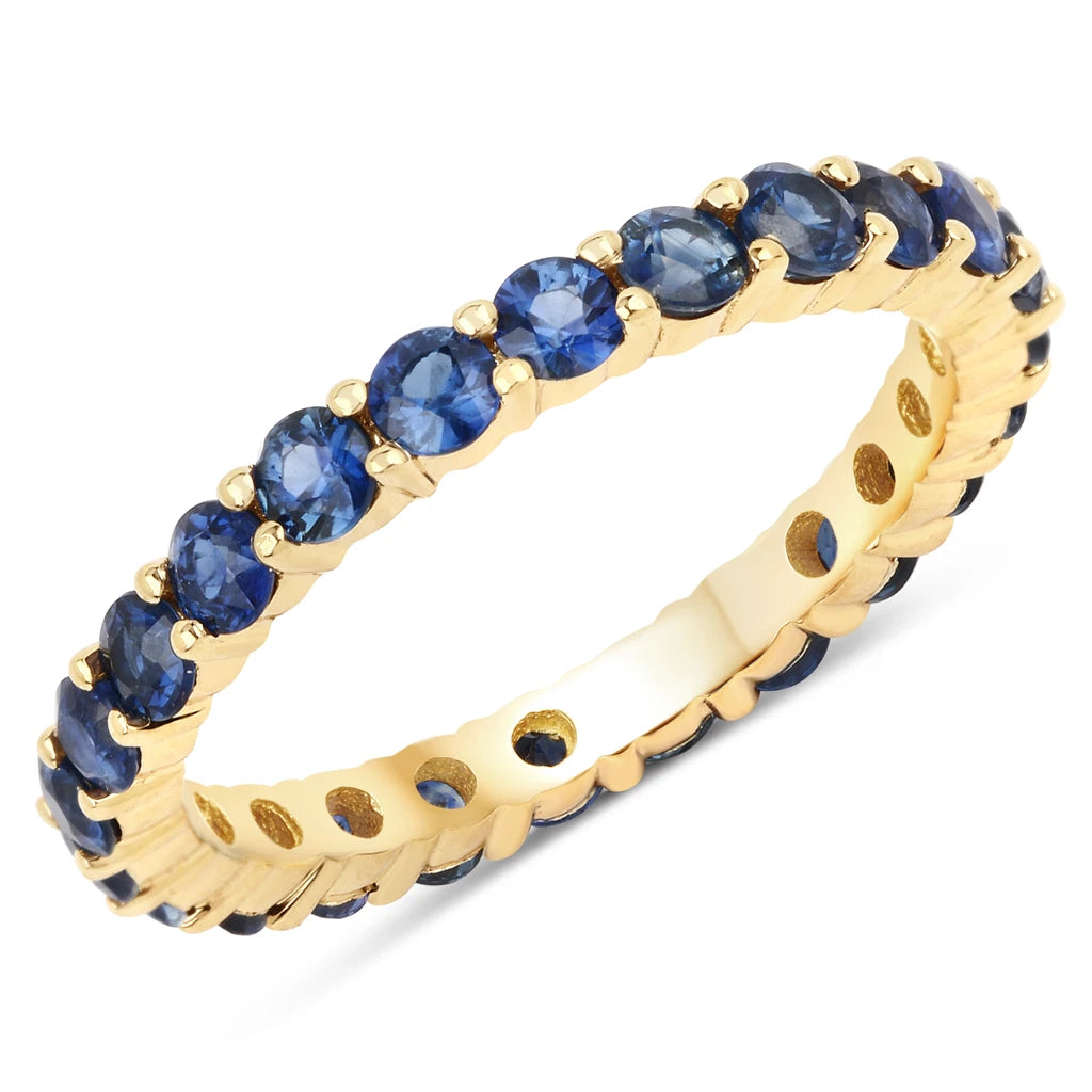 Round Cut Eternity B Ring