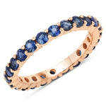 Round Cut Eternity B Ring