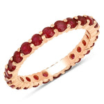 Round Cut Eternity B Ring