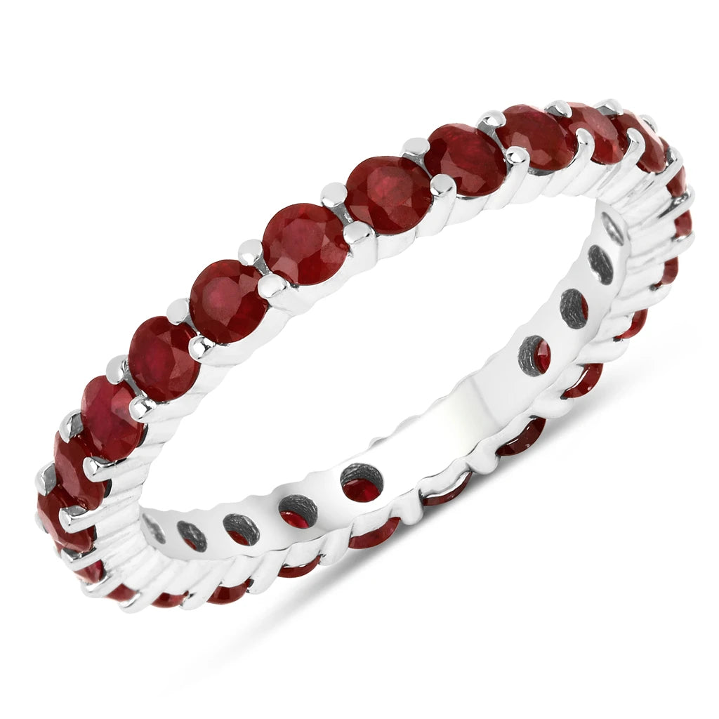 Round Cut Eternity B Ring